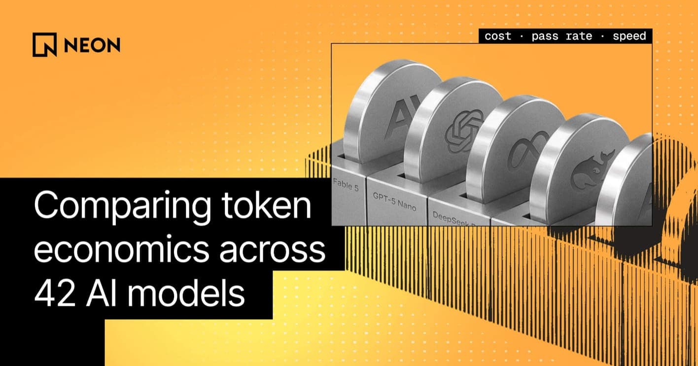 Comparing token economics across 42 AI models