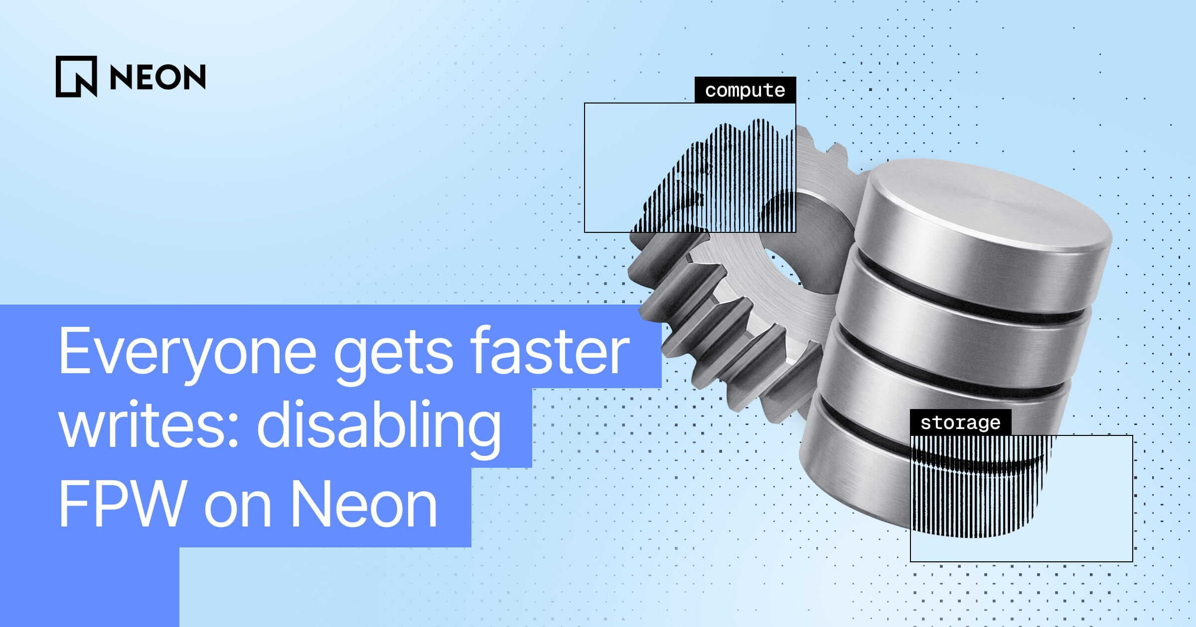 Everyone gets faster writes: disabling FPW on Neon